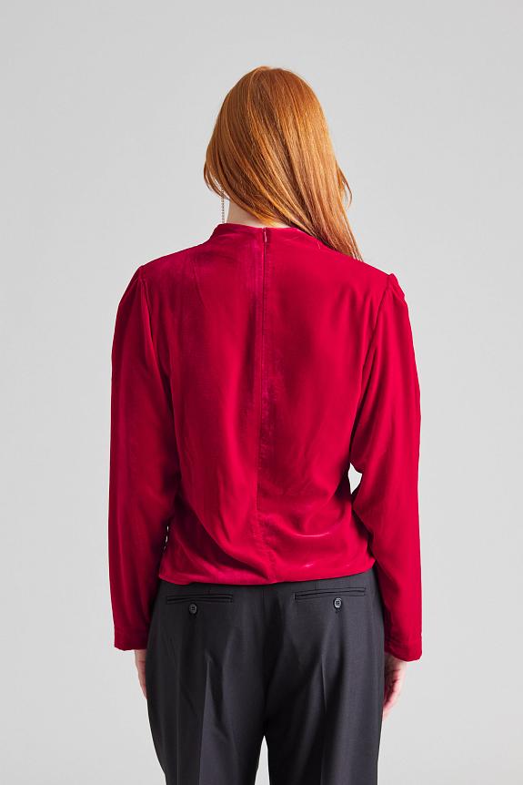 Envelope Jet Top Velvet Red 