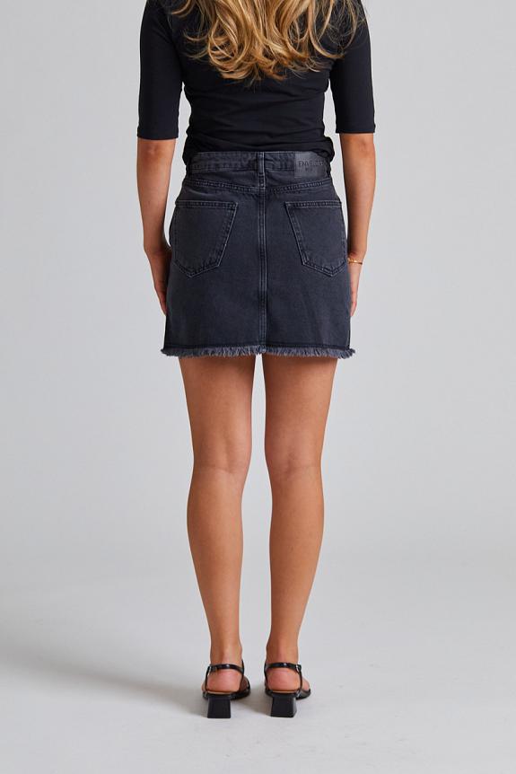 Envelope Parton Skirt Washed Black 
