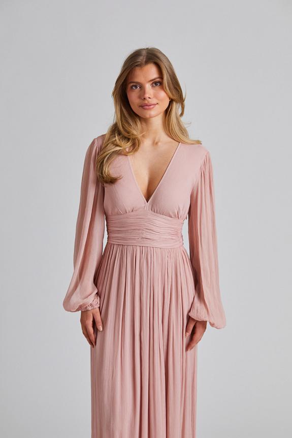 Envelope Riviera Dress Dusty Pink 