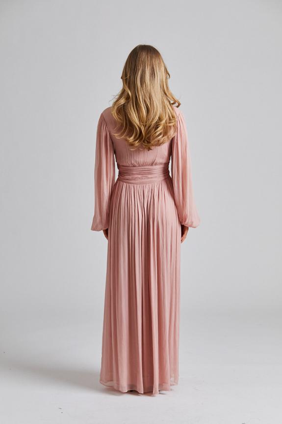 Envelope Riviera Dress Dusty Pink 