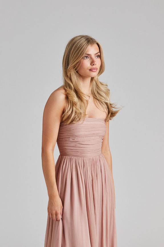 ENVELOPE1976 Amalfi Dress Warm Taupe-5
