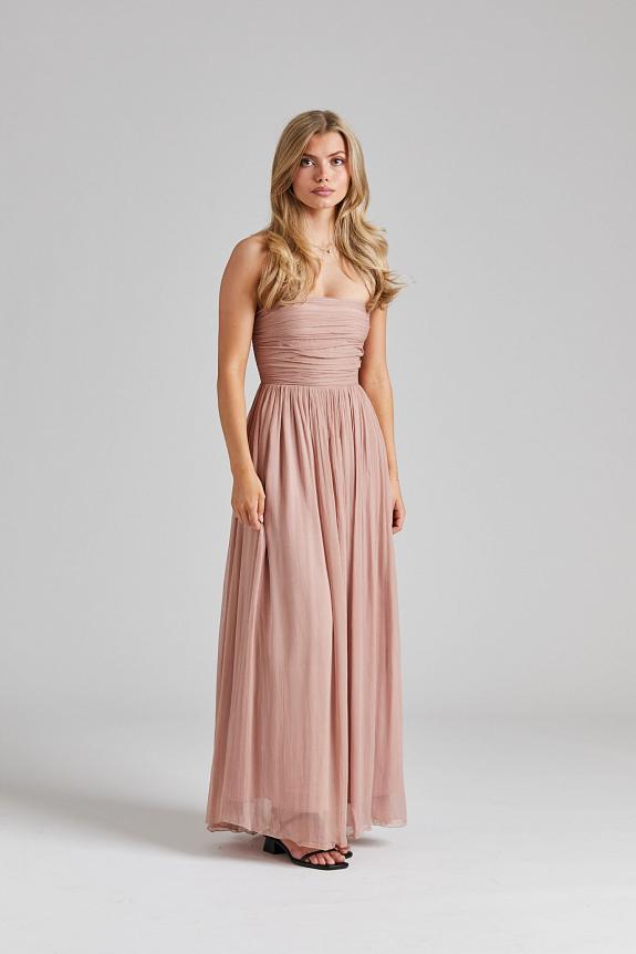 ENVELOPE1976 Amalfi Dress Warm Taupe-3