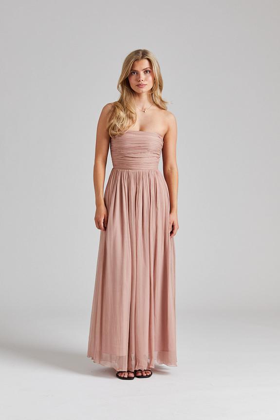 ENVELOPE1976 Amalfi Dress Warm Taupe