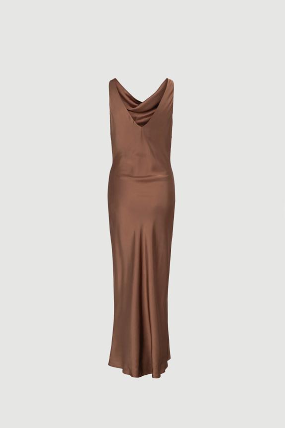 ENVELOPE1976 Cameron Dress Mocca-1