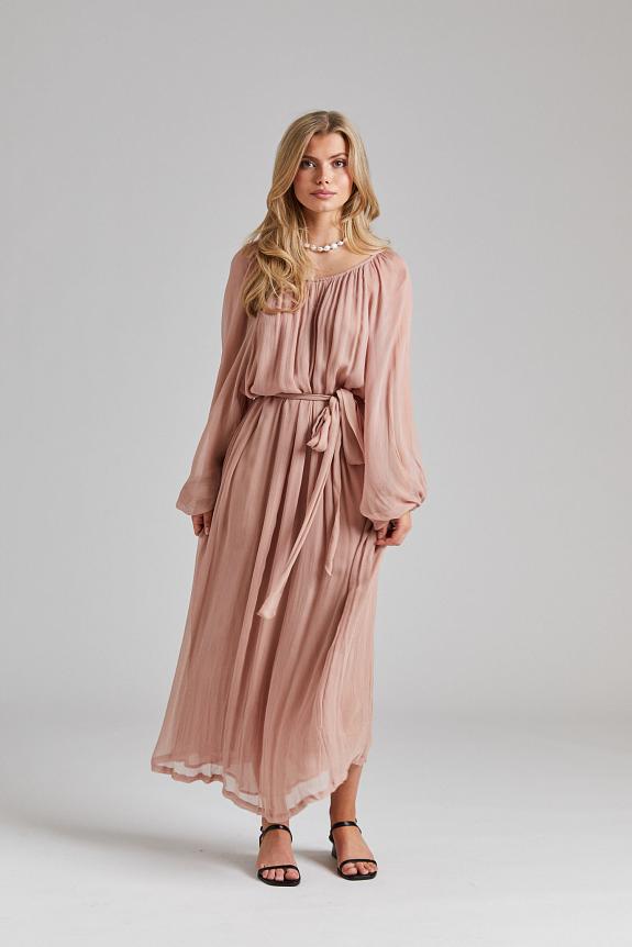ENVELOPE1976 Como Dress Warm Taupe-3