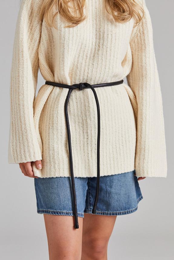 ENVELOPE1976 Cord Belt Black