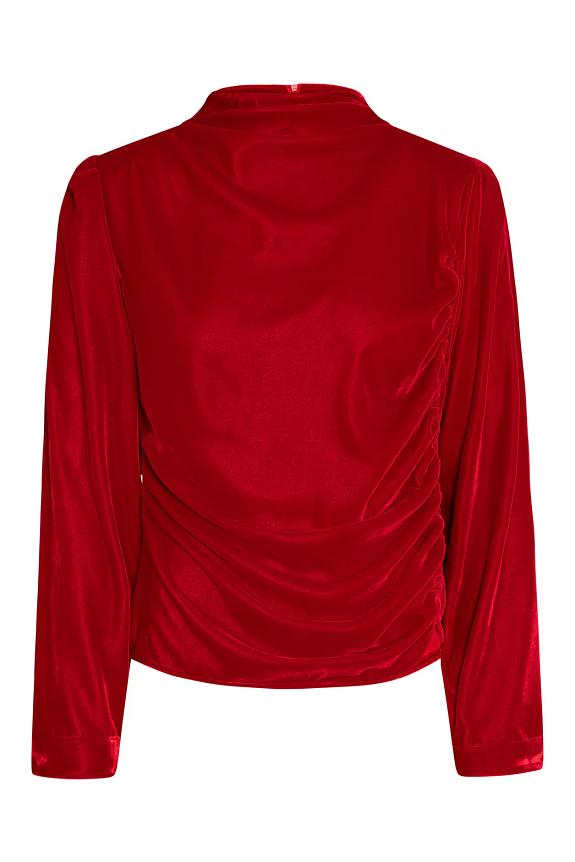 Envelope Jet Top Velvet Red 