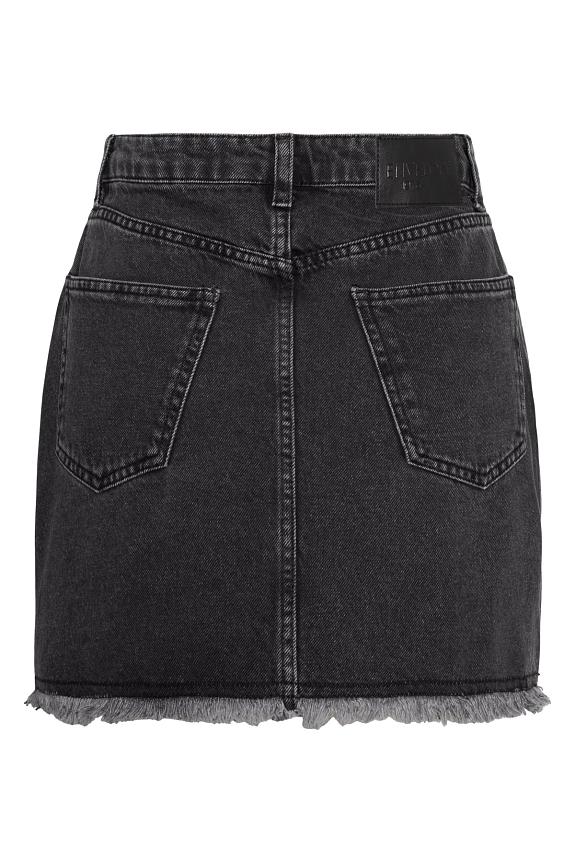 Envelope Parton Skirt Washed Black 