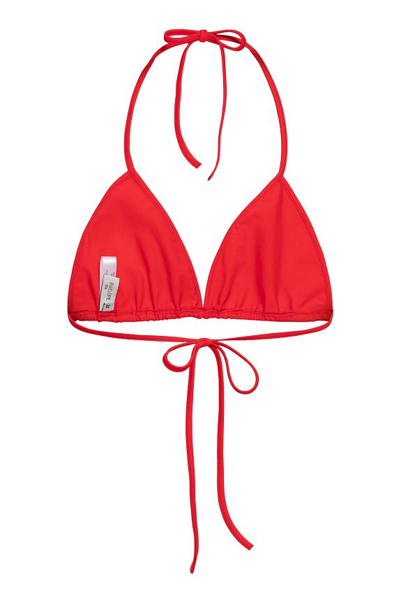 ENVELOPE1976 Sea Bikini Top Poppy Red-1