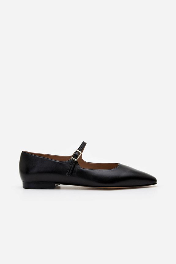 Flattered Camila Leather Black