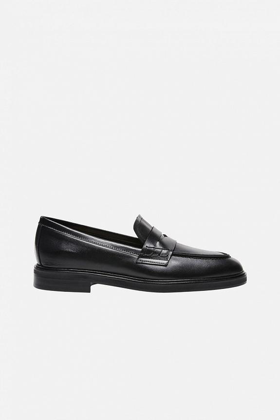 Flattered Sara Leather Black-2
