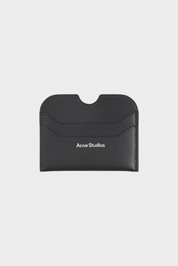 Acne Studios Leather Card Holder FN-UX-SLGS000257 Black