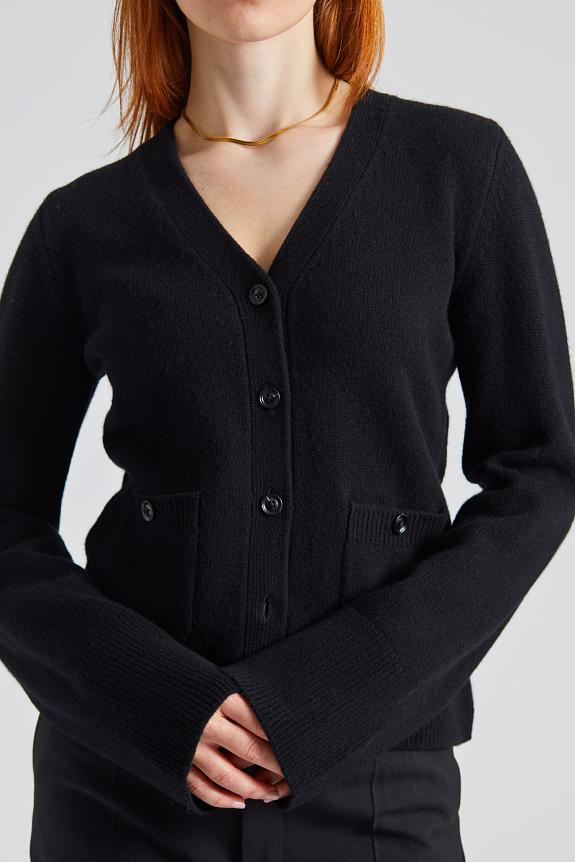 FWSS Adele Cardigan Jet Black 