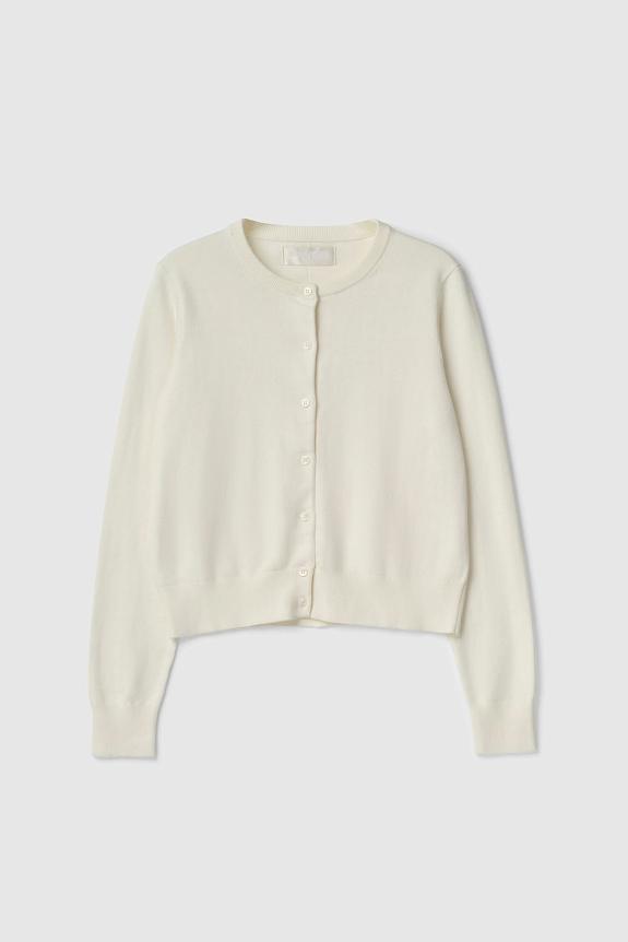 FWSS Classic Cotton Cardigan Cream-3