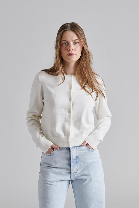 FWSS Classic Cotton Cardigan Cream