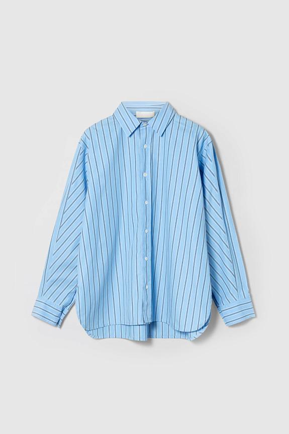 FWSS Coastal Shirt Cornflower Blue Stripe