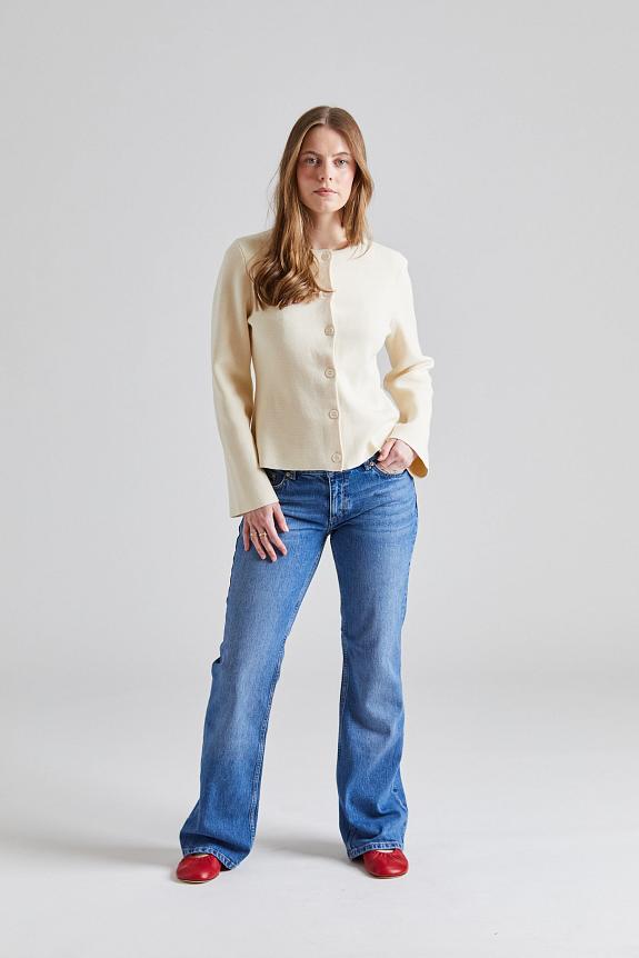 FWSS Milano Knit Blazer Cream-3