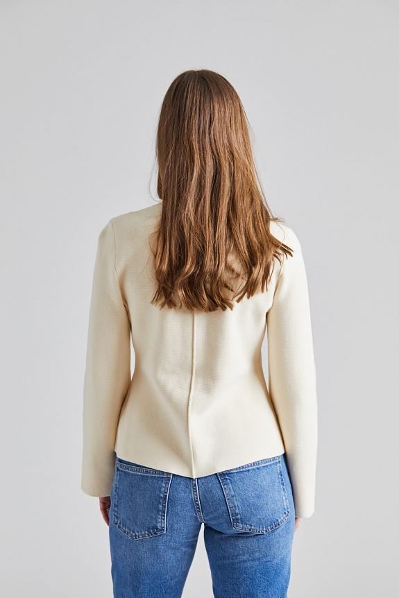 FWSS Milano Knit Blazer Cream-1