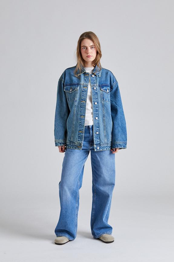 FWSS Oversized Classic Denim Jacket Stonewashed Blue 
