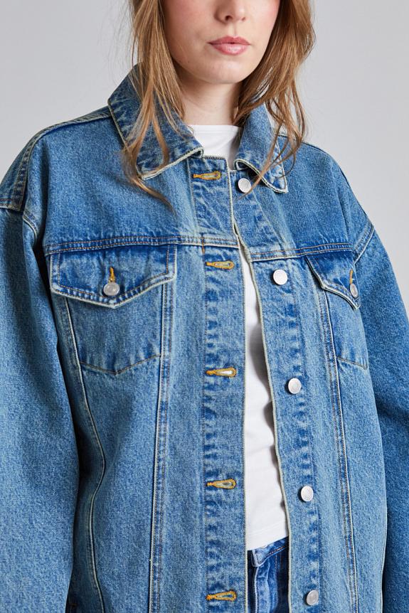 FWSS Oversized Classic Denim Jacket Stonewashed Blue 
