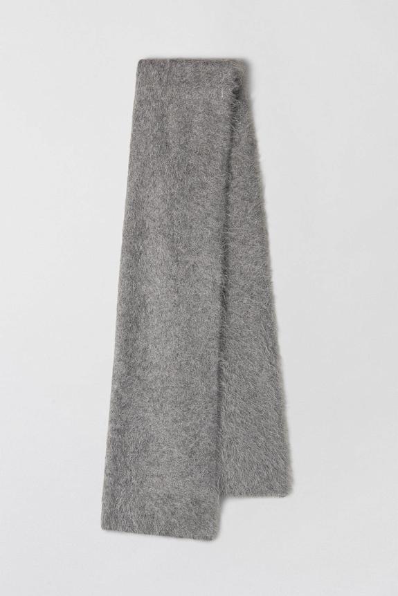 FWSS Montpellier Scarf Grey Melange