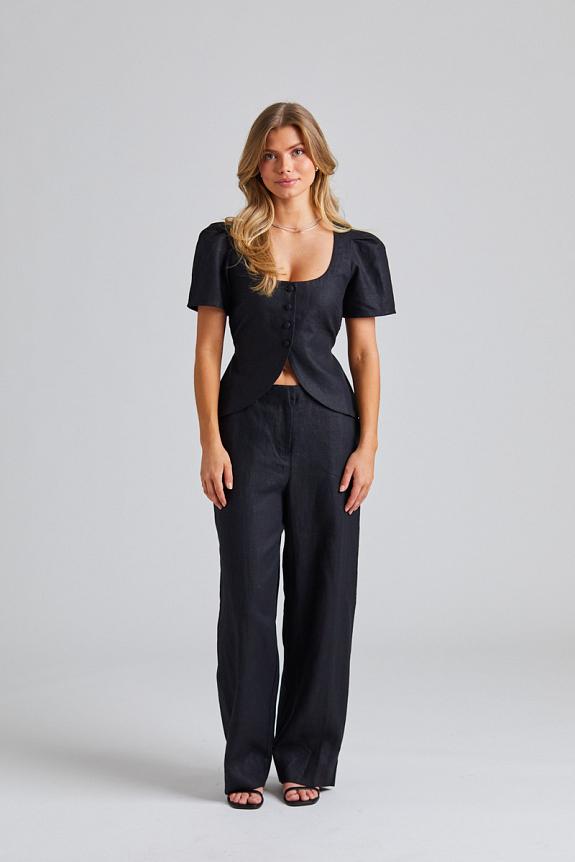 Faithfull The Brand Emma Vest Black 