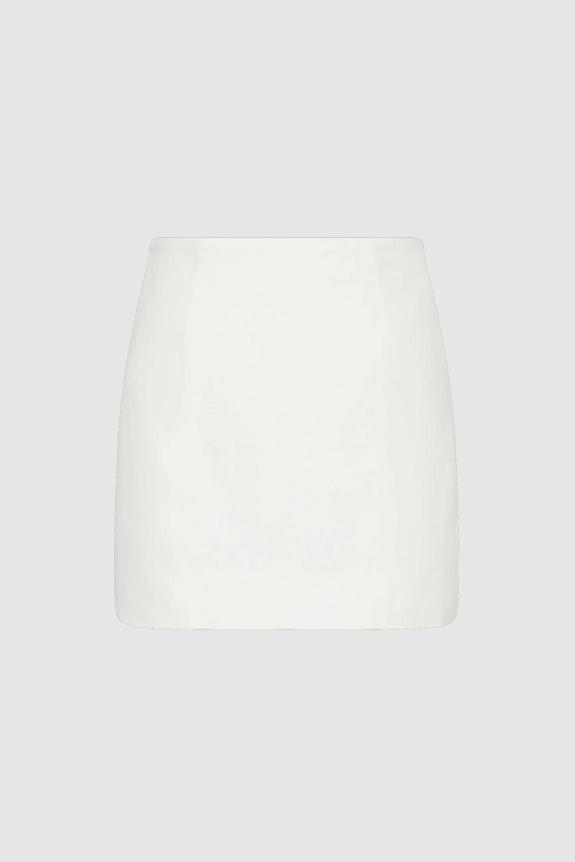 Faithfull The Brand Jane Mini Skirt White