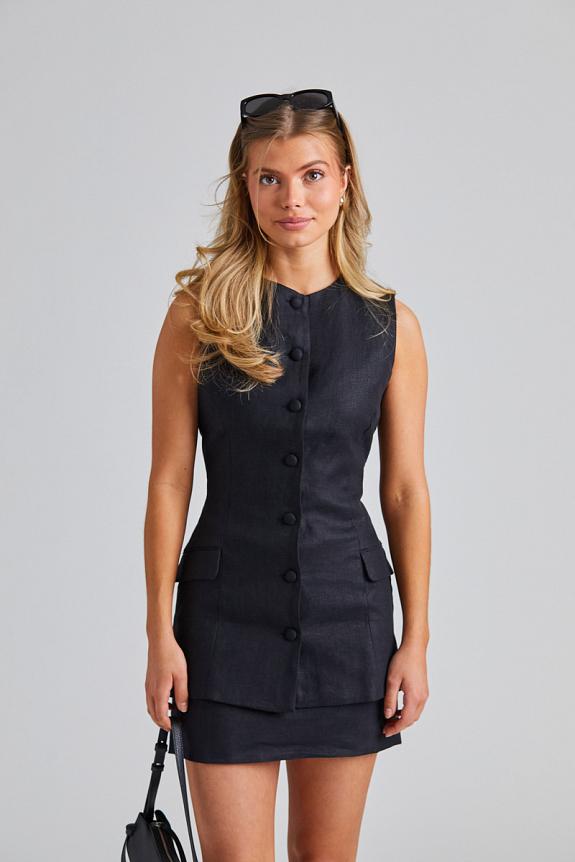 Faithfull The Brand Jane Vest Black 