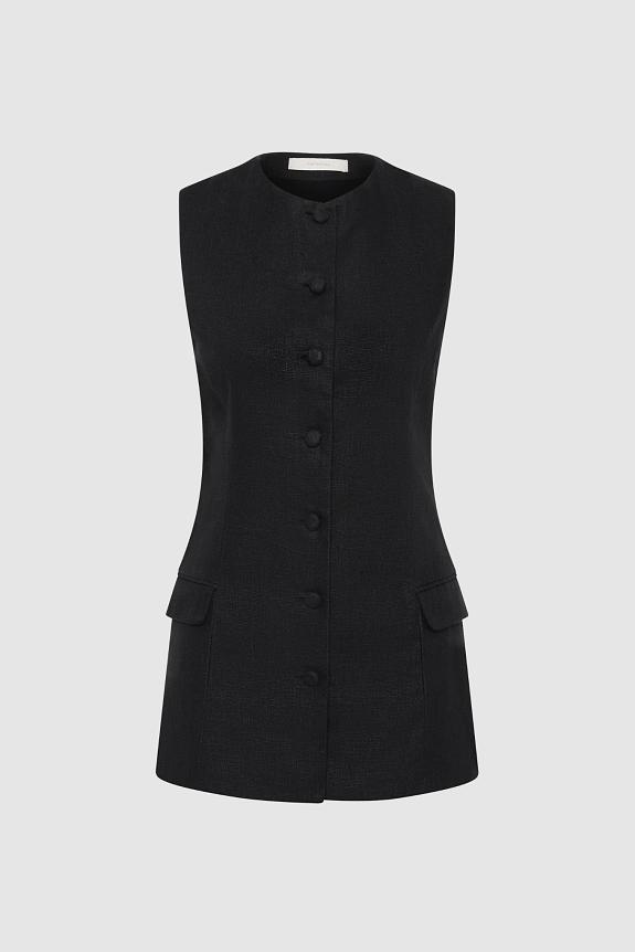 Faithfull The Brand Jane Vest Black 