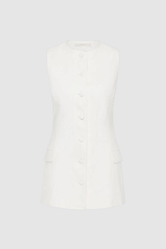 Faithfull The Brand Jane Vest White 