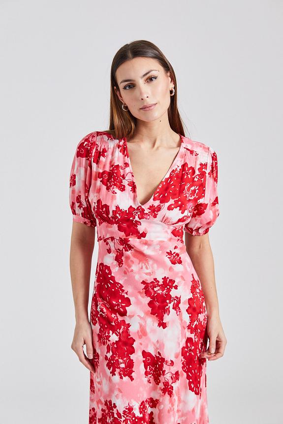 Faithfull The Brand Las Mayas Midi Dress Rosella Floral