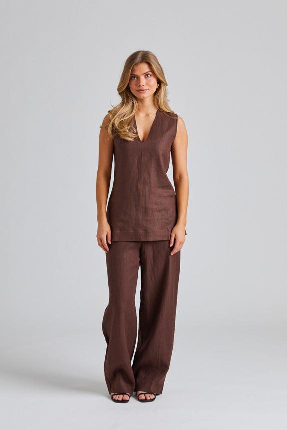 Faithfull The Brand Meave Trouser Bistre 