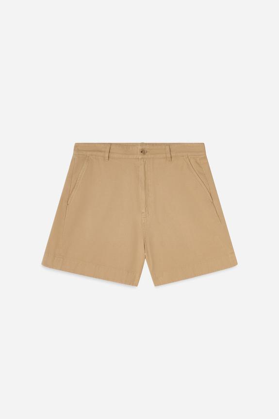 Filippa K Baggy Cotton Shorts Canvas-3
