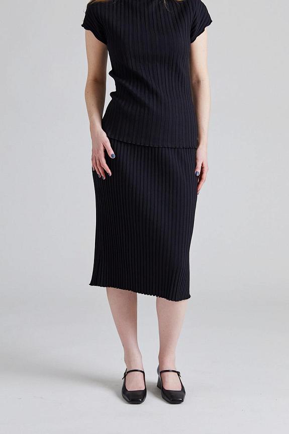 Filippa K Cotton Rib Set Black-5