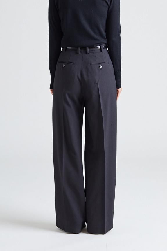 Filippa K Darcey Wool Trousers Black 