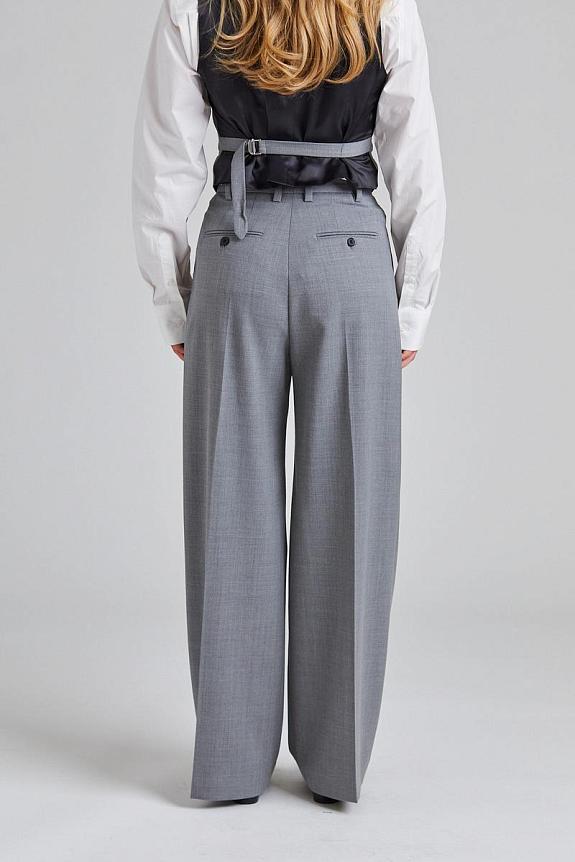 Filippa K Davina Suit Grey Melange-5