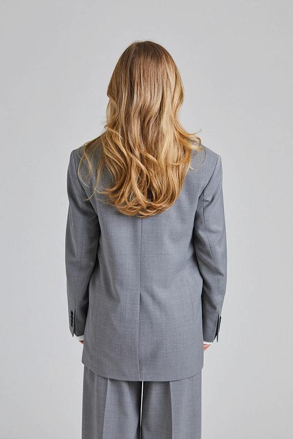 Filippa K Davina Suit Grey Melange-2