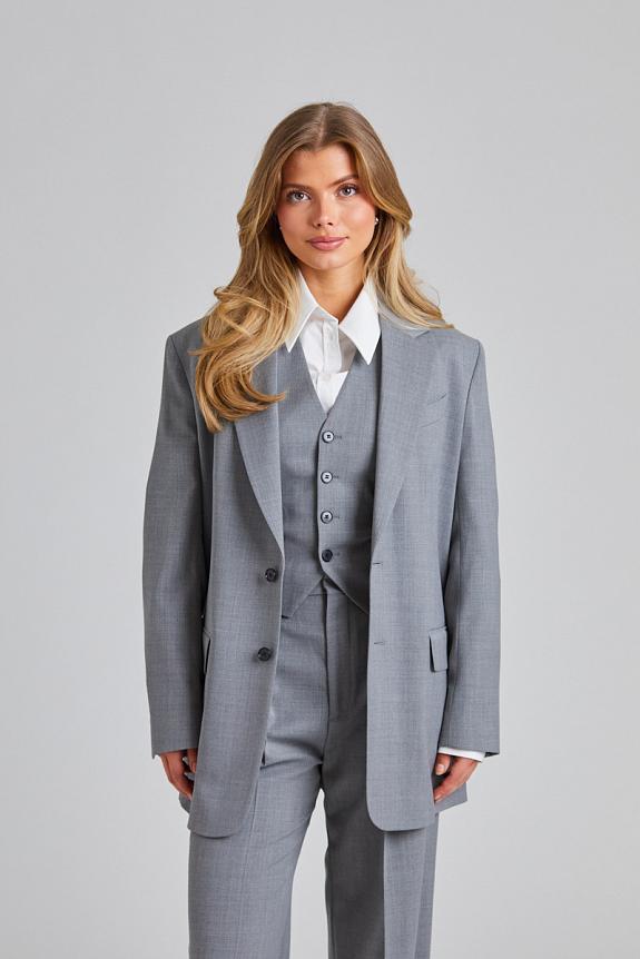 Filippa K Davina Blazer Grey Melange 