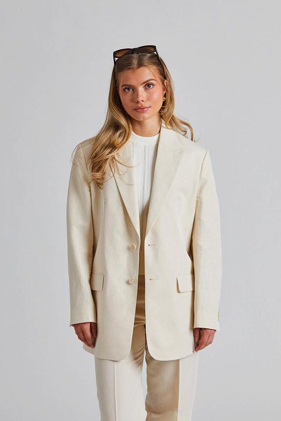 Filippa K Davina Linen Suit Cream White-1