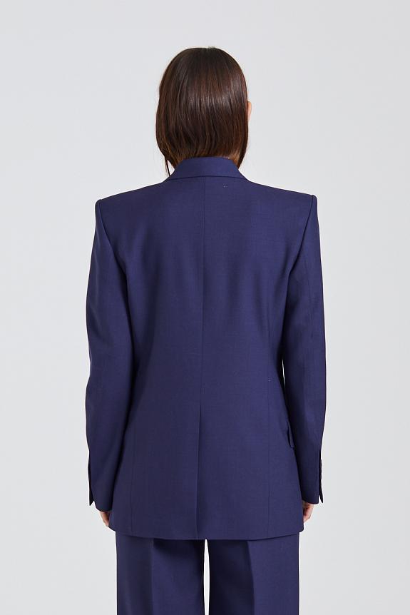 Double Breasted Blazer Navy-3