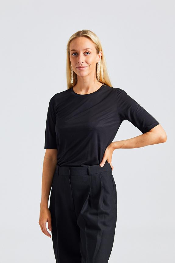 Filippa K Elena Tee Black