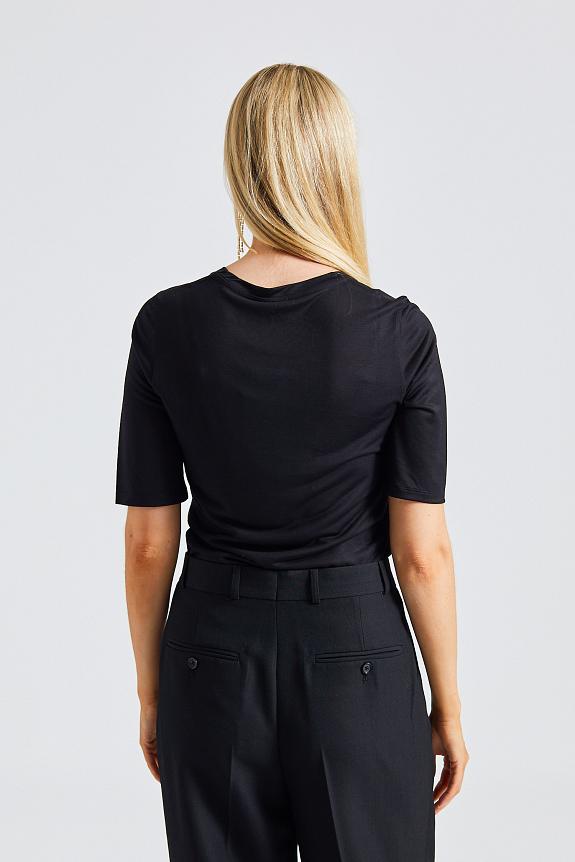 Filippa K Elena Tee Black-2