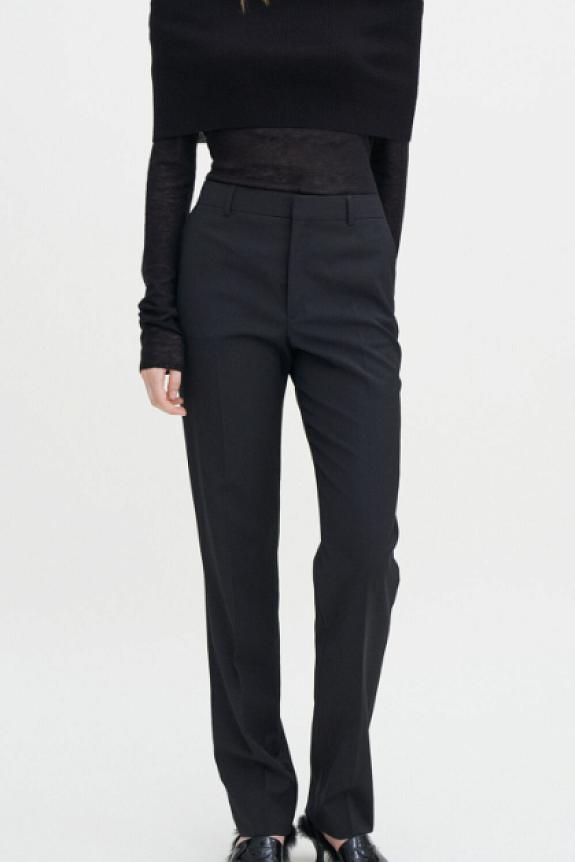 Filippa K Emma Wool Trousers Black-1