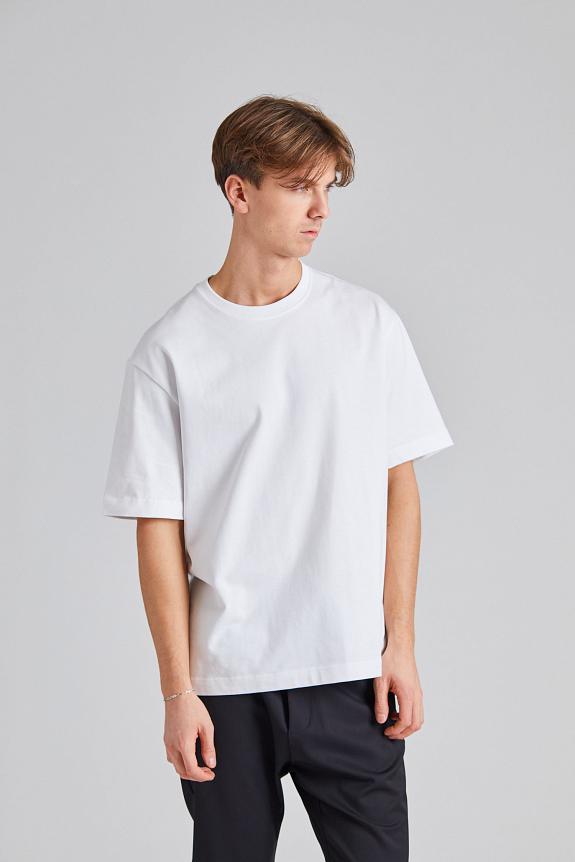 Filippa K Heavy Crewneck Tee Mono White-3