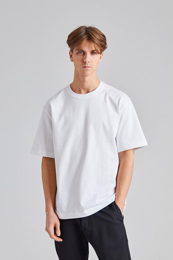 Filippa K Heavy Crewneck Tee Mono White