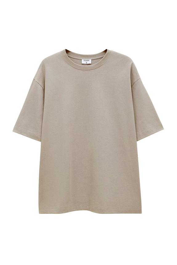 Filippa K Heavy Crewneck Tee Moss Grey-4