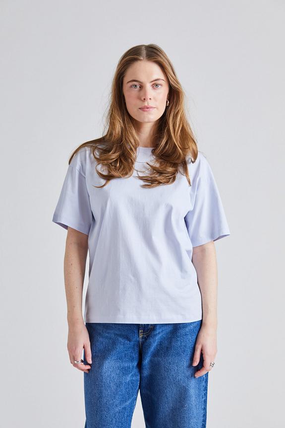 Filippa K Loose Fit Tee Ice Blue 