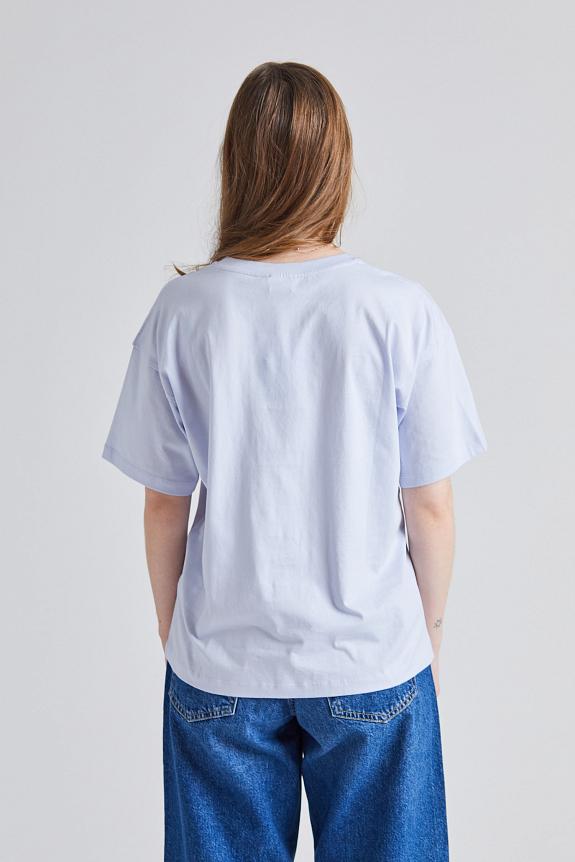 Filippa K Loose Fit Tee Ice Blue 