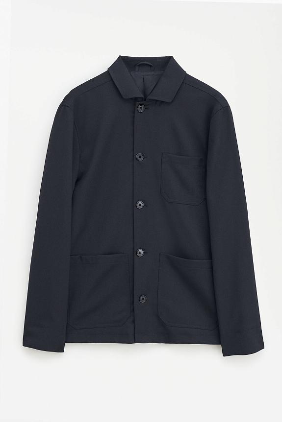 Filippa K Louis Gabardine Jacket Black-5
