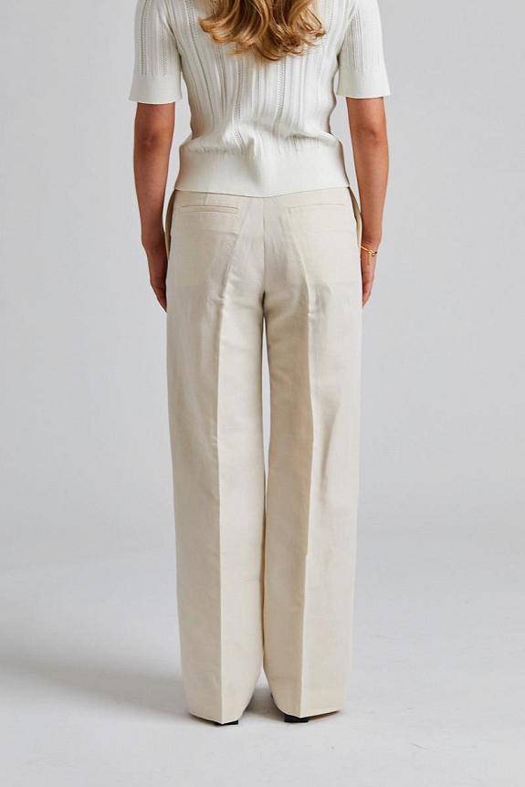 Filippa K Davina Linen Suit Cream White-4